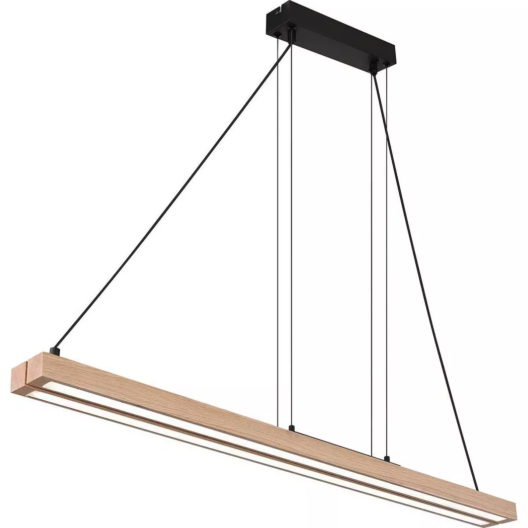 mutoni light – Hängeleuchte Grekkie Metall natur matt LED, One Size