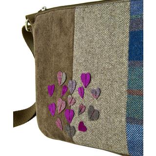 Joe Browns  Sac Carreaux Style Écossais Coeur Appliqué 