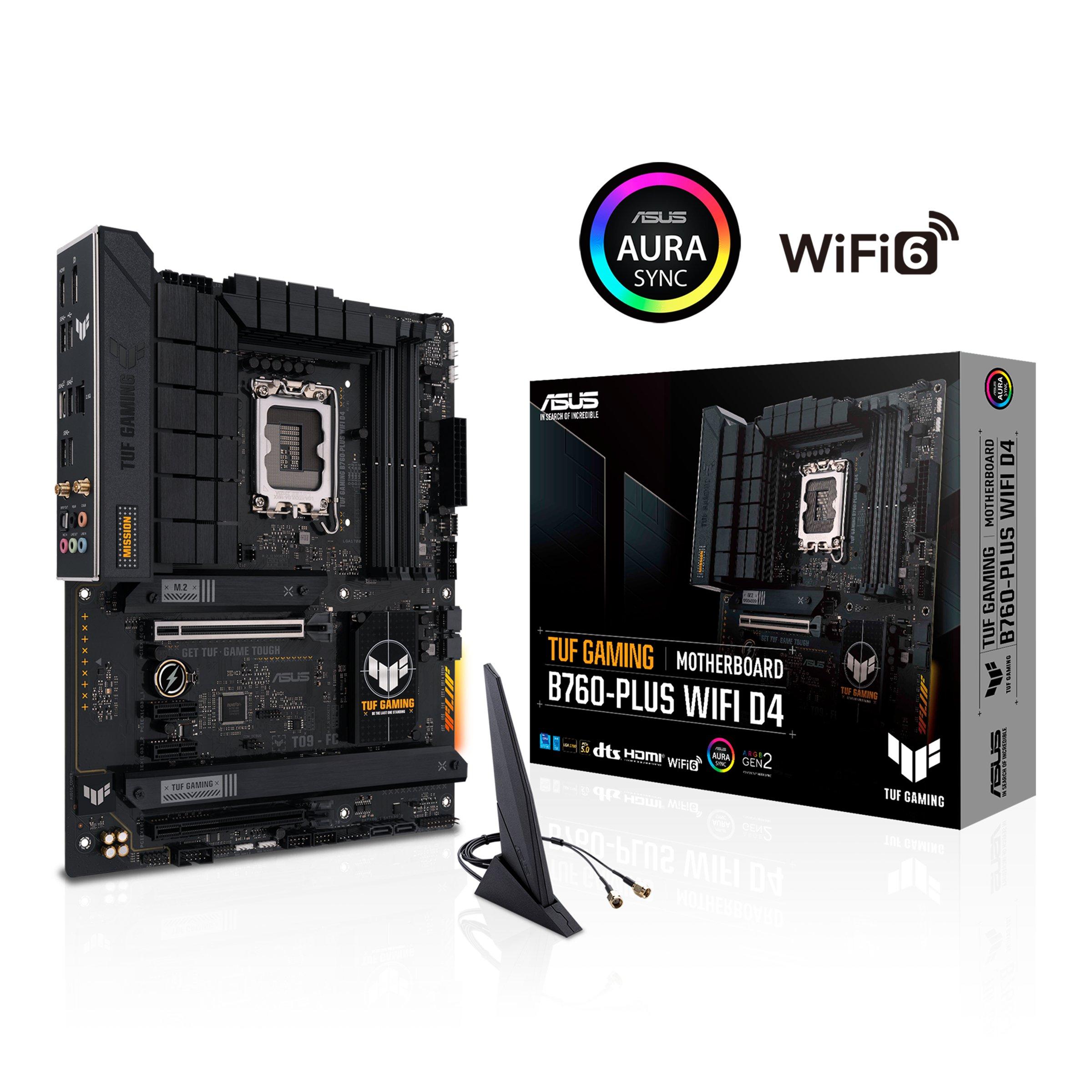 ASUS  ASUS TUF GAMING B760-PLUS WIFI D4 Motherboard 