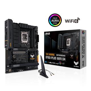 ASUS  TUF GAMING B760-PLUS WIFI D4 Intel B760 LGA 1700 ATX 