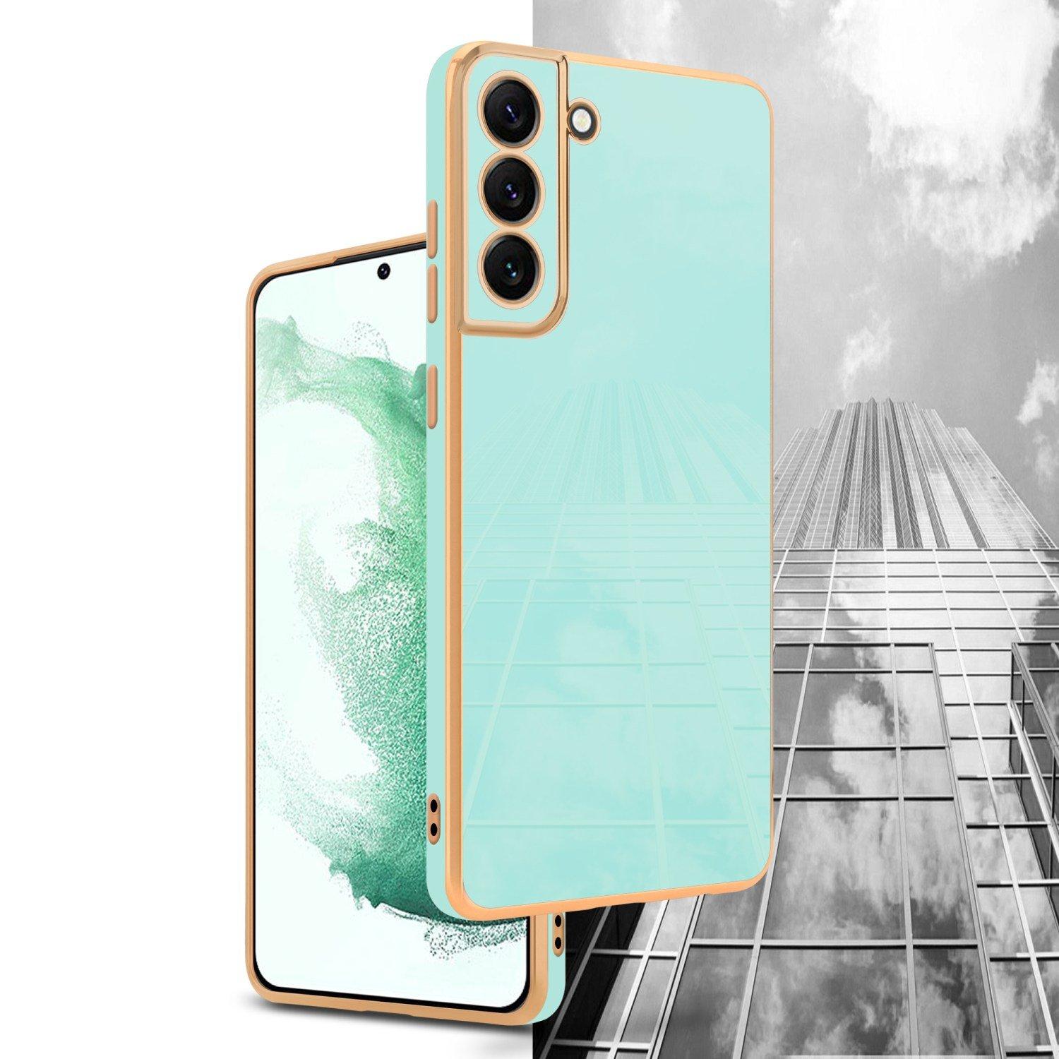 Cadorabo  Housse compatible avec Samsung Galaxy S21 PLUS - Coque de protection en silicone TPU flexible et avec protection pour appareil photo 