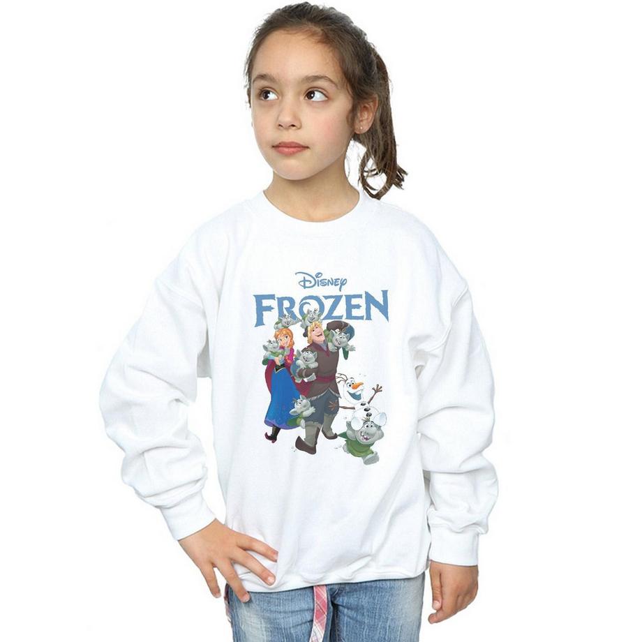 Disney  Frozen Happy Trolls Sweatshirt 