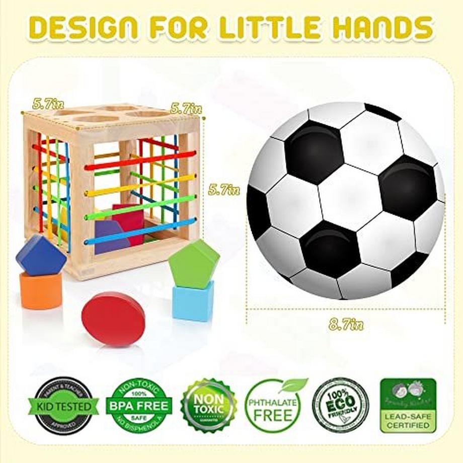 Activity-board  Jouet en bois trieur de formes à partir de 1 an 