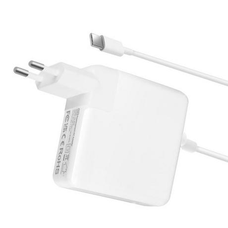 Avizar  Chargeur USB Type C MacBook 96W Blanc 