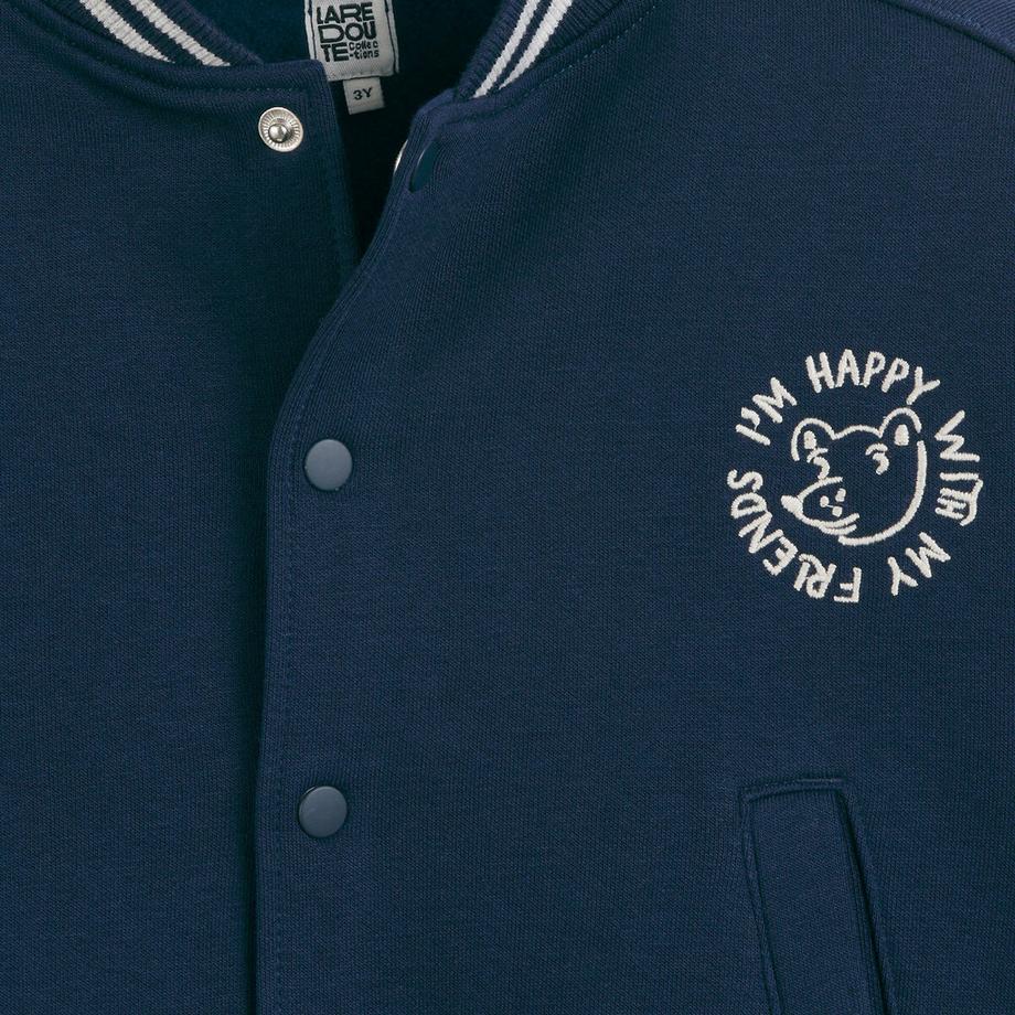 La Redoute Collections  Sweatjacke im College-Style 