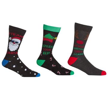 Socken  weihnachtliches Design(18erPack)