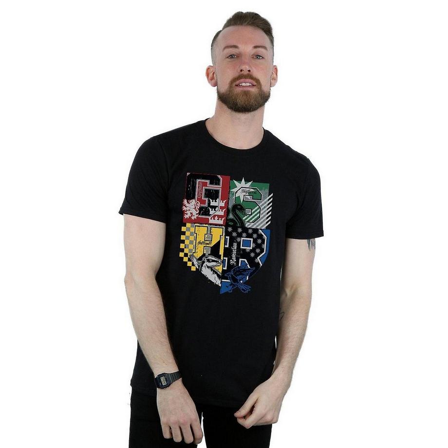 Harry Potter Case di Hogwarts T-Shirt  