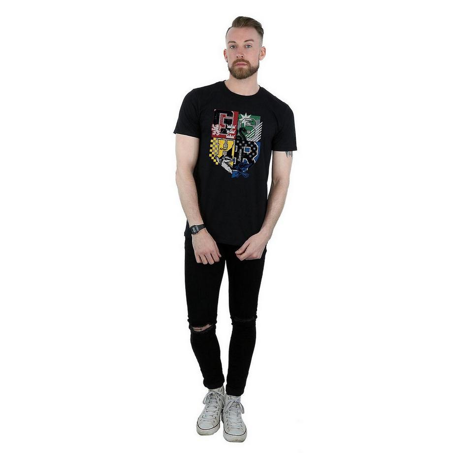 Harry Potter Case di Hogwarts T-Shirt  