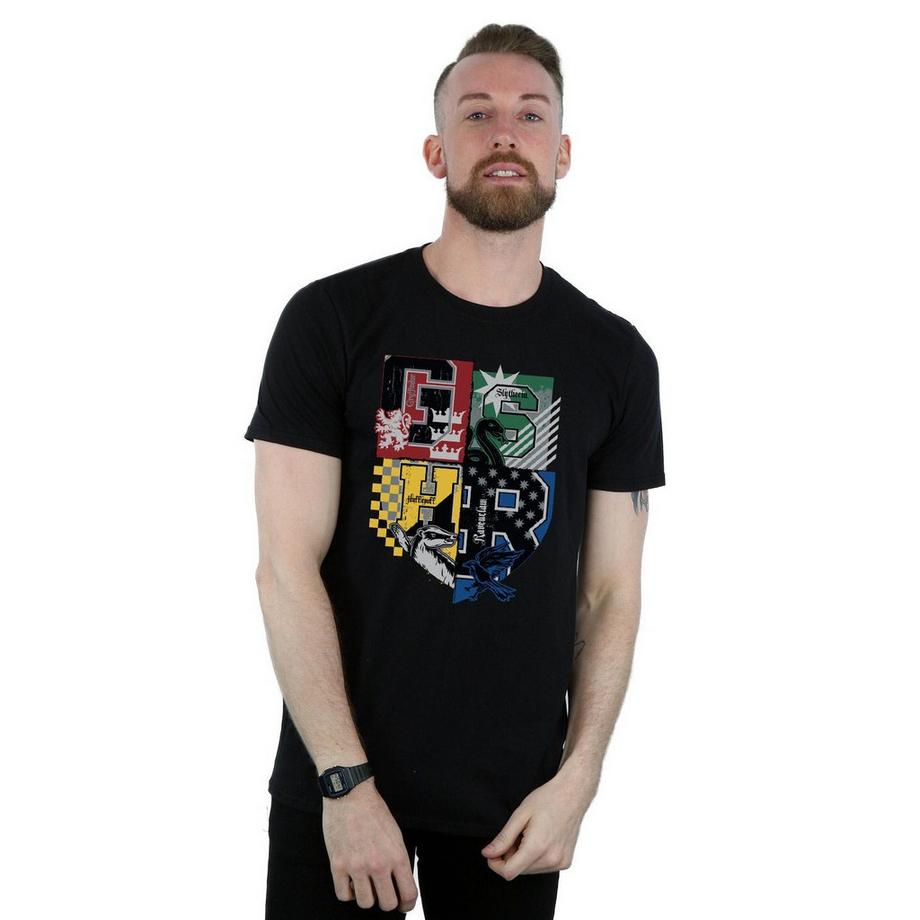 Harry Potter Case di Hogwarts T-Shirt  