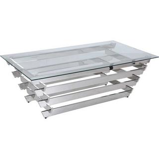 mutoni Couchtisch Solvique Glas silber 130  