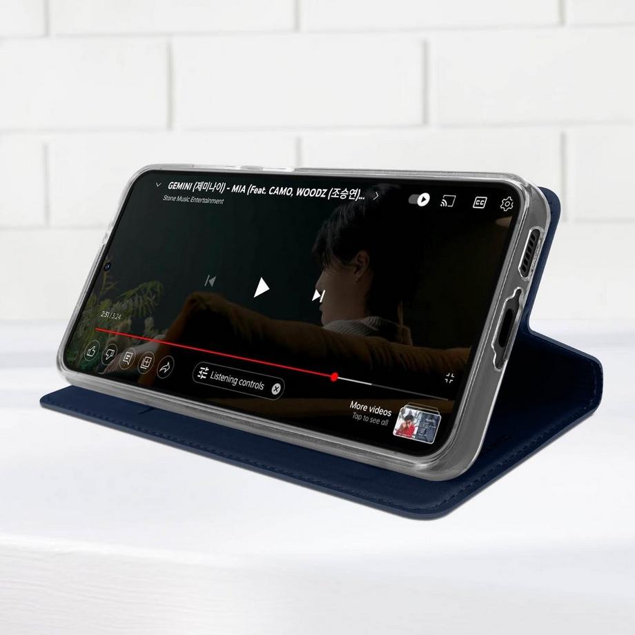 DuxDucis  Hülle Samsung Galaxy A34 5G Dunkelblau 