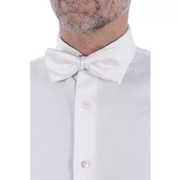 Nœud papillon de cérémonie noué à motifs losanges