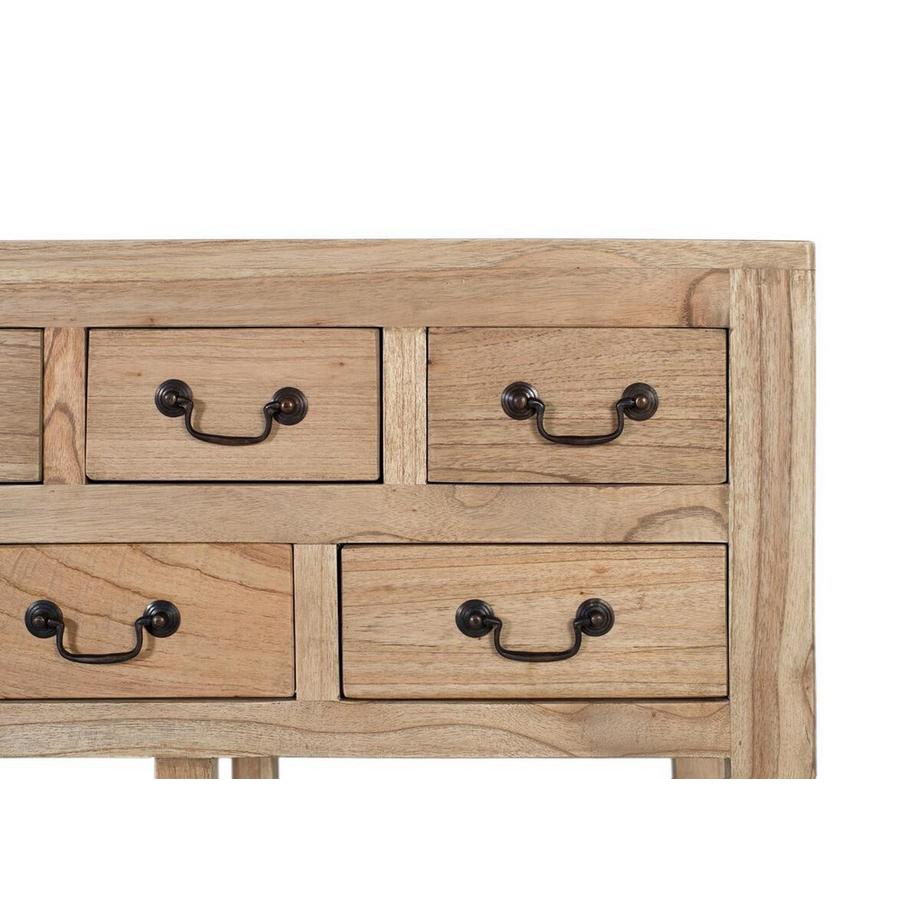 mutoni inspiration Console Kiara bois de mindi naturel 120  