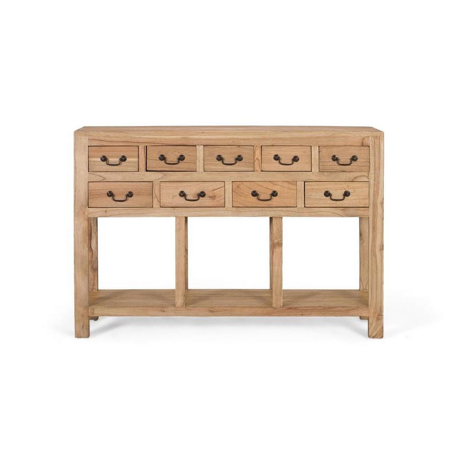 Console Kiara bois de mindi naturel 120