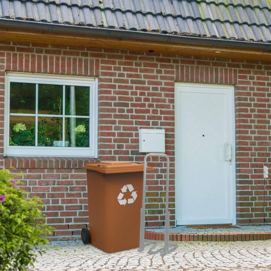 Northio  Compacteur de déchets gris pour la poubelle 