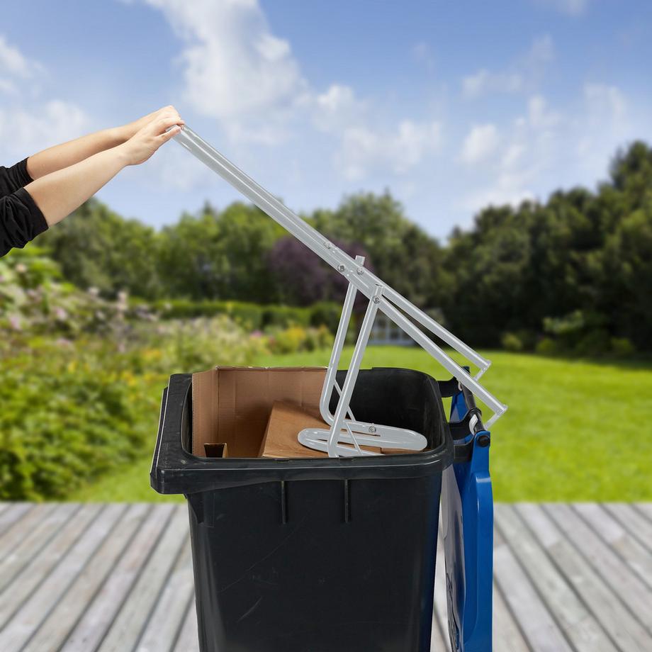 Northio  Compacteur de déchets gris pour la poubelle 