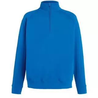 Fruit of the Loom  Sweatshirt léger à col zippé pour s Bleu Royal