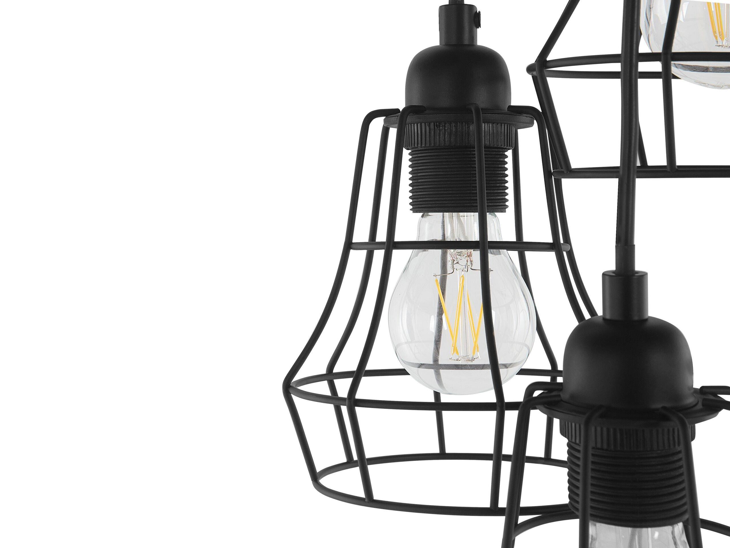 Beliani Lampe suspension en Métal Moderne PECWAN  