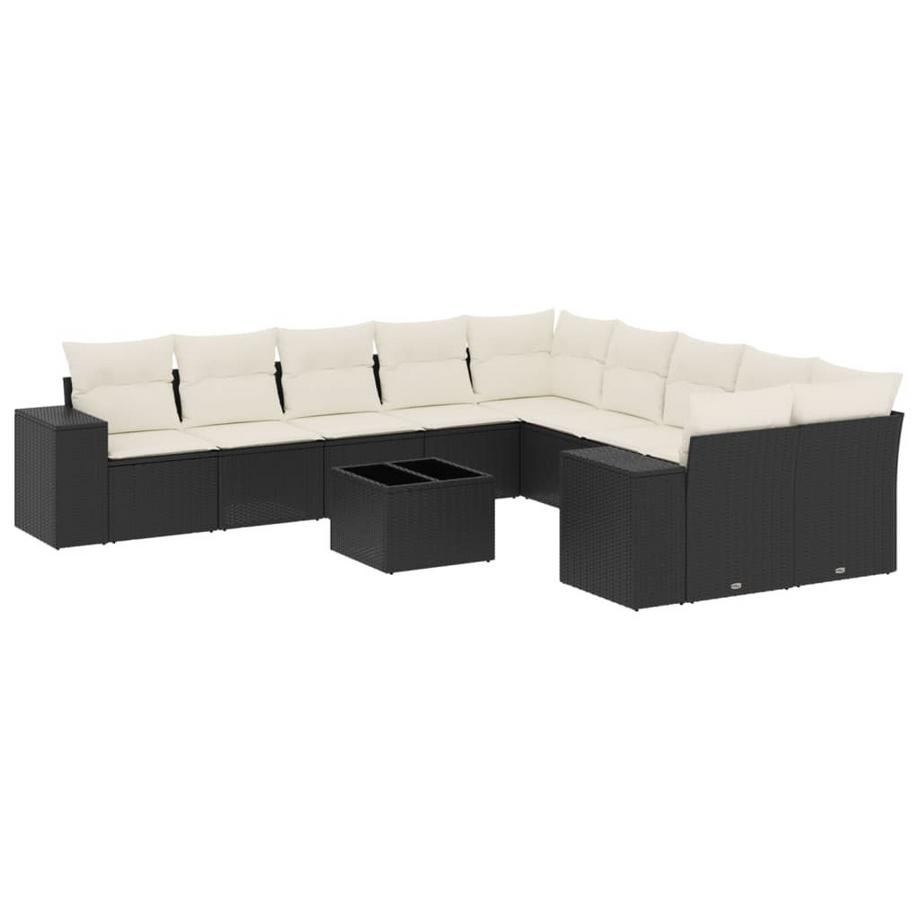 Ensemble de canapés de jardin rotin synthétique