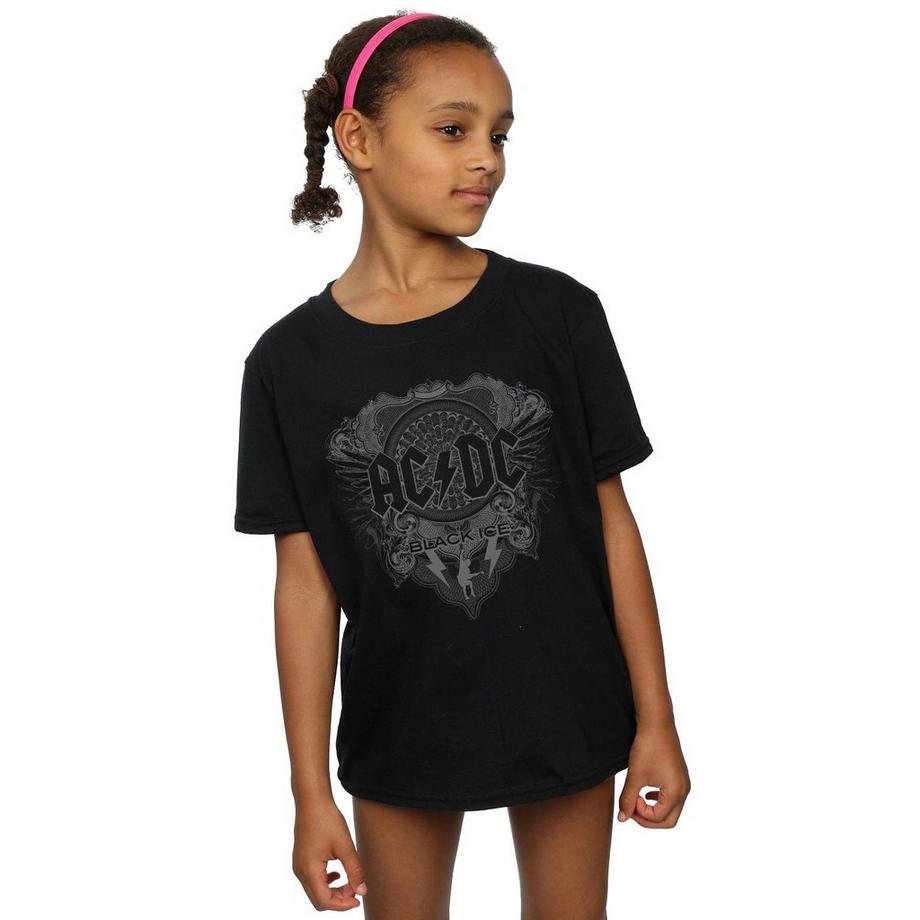 AC/DC  Black Ice Maglietta Ragazze 