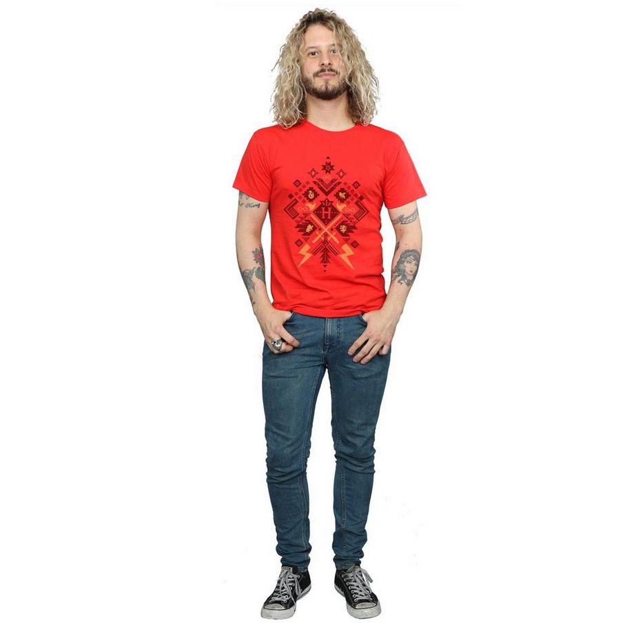 HARRY-POTTER T-Shirt Motif Aztèque  