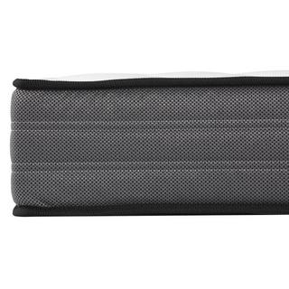 Ysmée Komplett-Set - 140 x 190 cm - Bettgestell + Taschenfederkernmatratze - Stärke 20 cm - Holzfarben hell - AMBRACIE von YSMÉE  