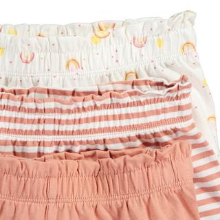 La Redoute Collections  Lot de 3 pyjashorts en coton imprimés arc-en-ciel 