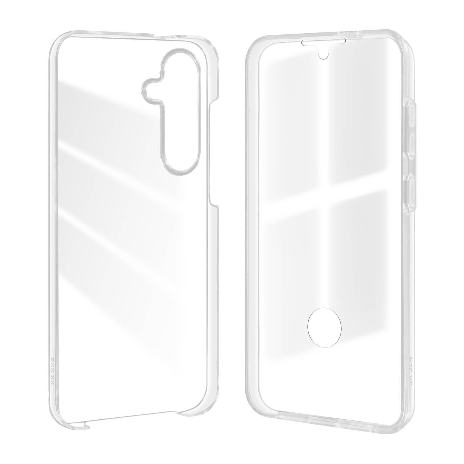 Avizar  360° Hülle Samsung S24 Transparent 
