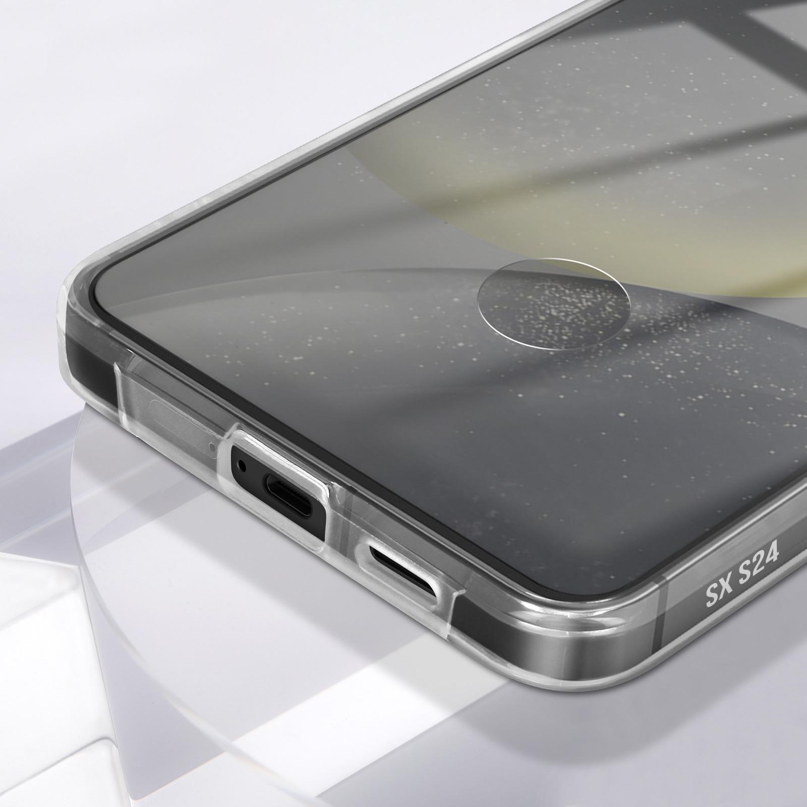 Avizar  360° Hülle Samsung S24 Transparent 