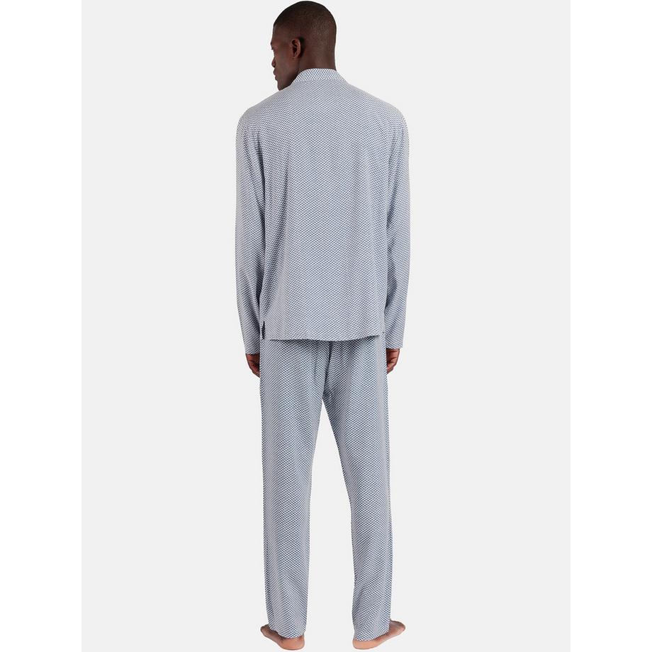 Admas Classic Spiga Langarmshirt und Hose Pyjama Set  
