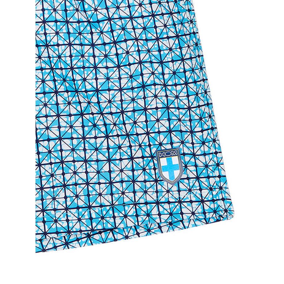 HOM Beach Boxer Geometrische Badeshorts  