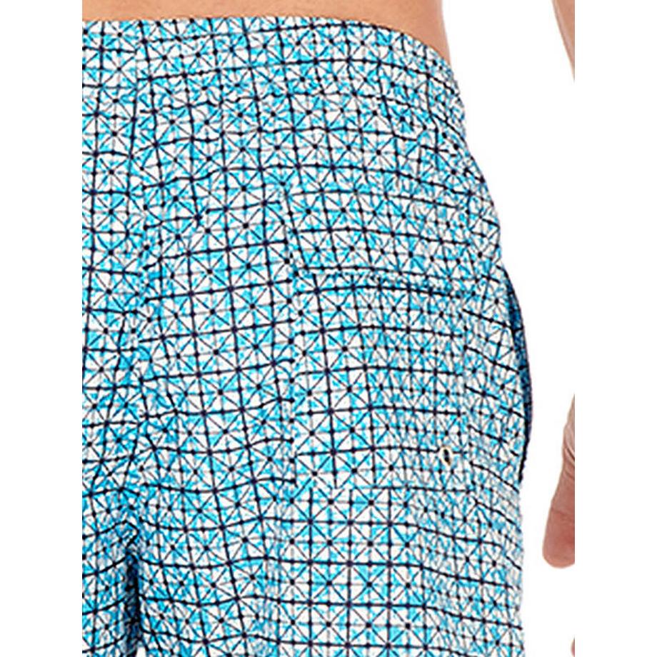 HOM Beach Boxer Geometrische Badeshorts  