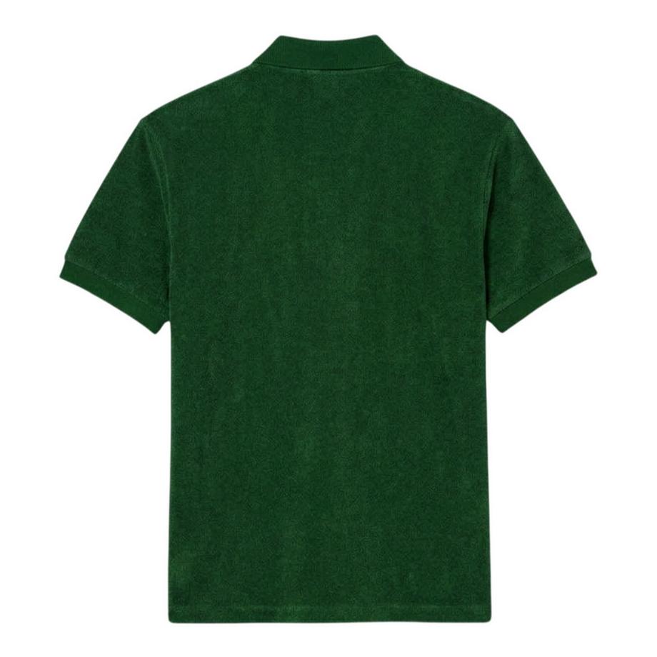 LACOSTE Besticktes Frottee Poloshirt  