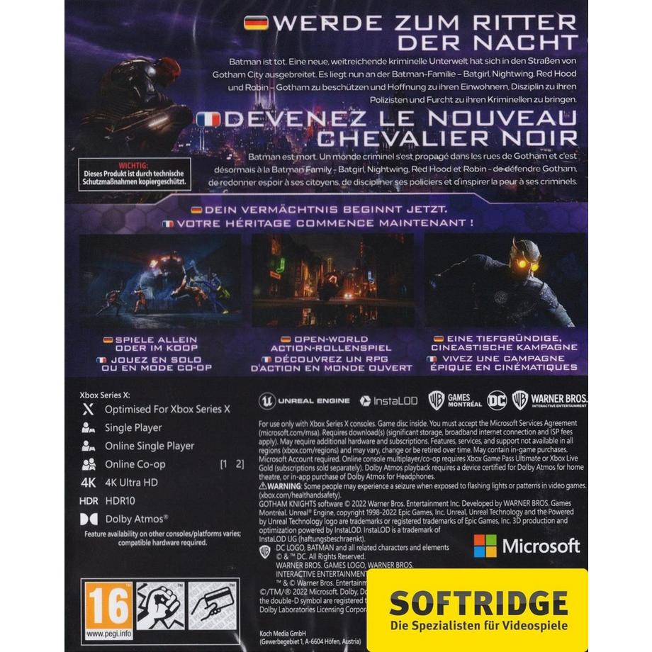 Warner Bros  Gotham Knights - Deluxe Edition 