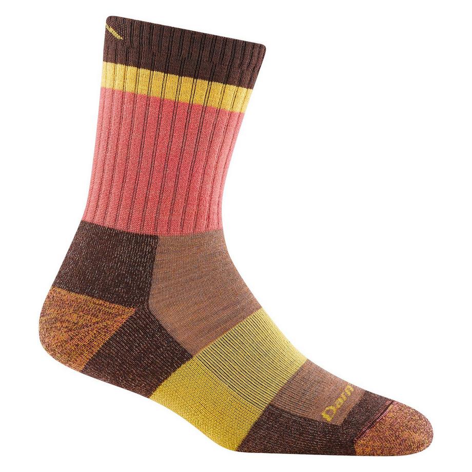 Darn Tough Chaussettes Femme Mi-Mollet Randonnée Laine Mérinos Légères