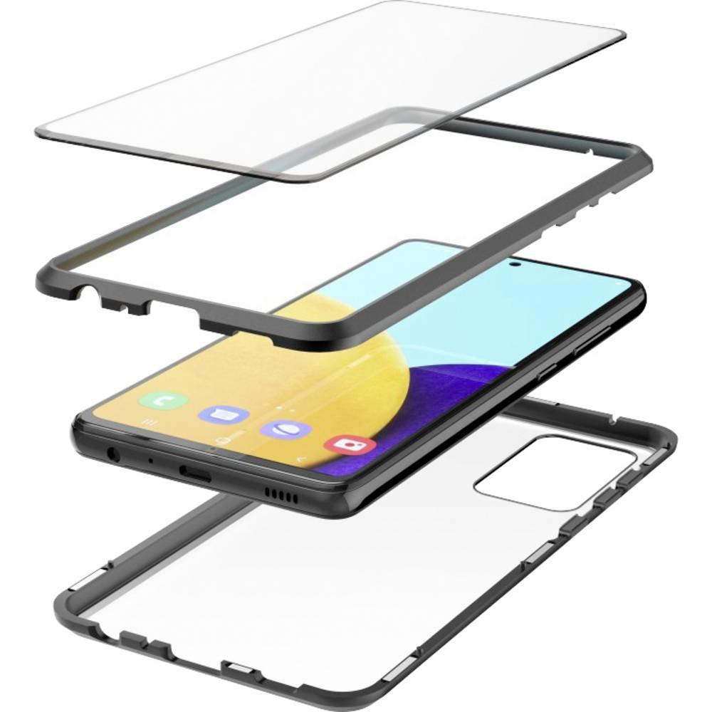hama  Coque "Magnetic+Glas+DisplayGlas" pour Samsung Galaxy A52, /transparent 