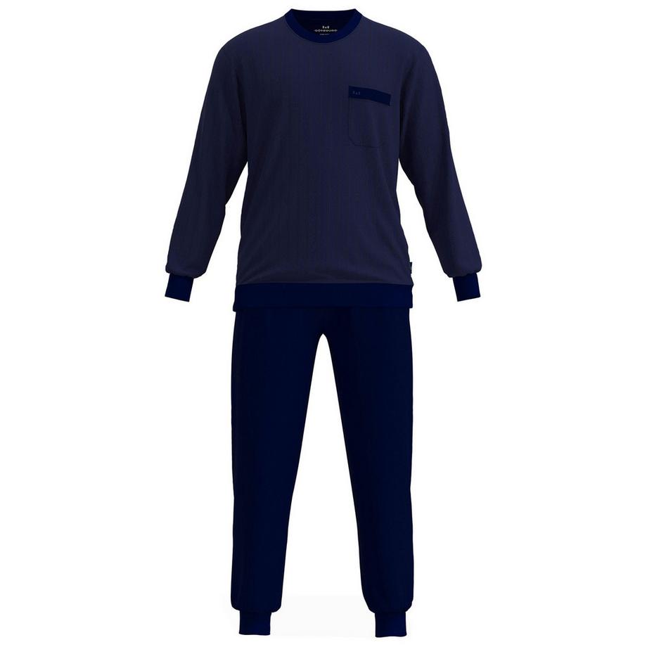Pigiama Uomini Vestibilità confortevole-Valencia Pyjama lang Frottee