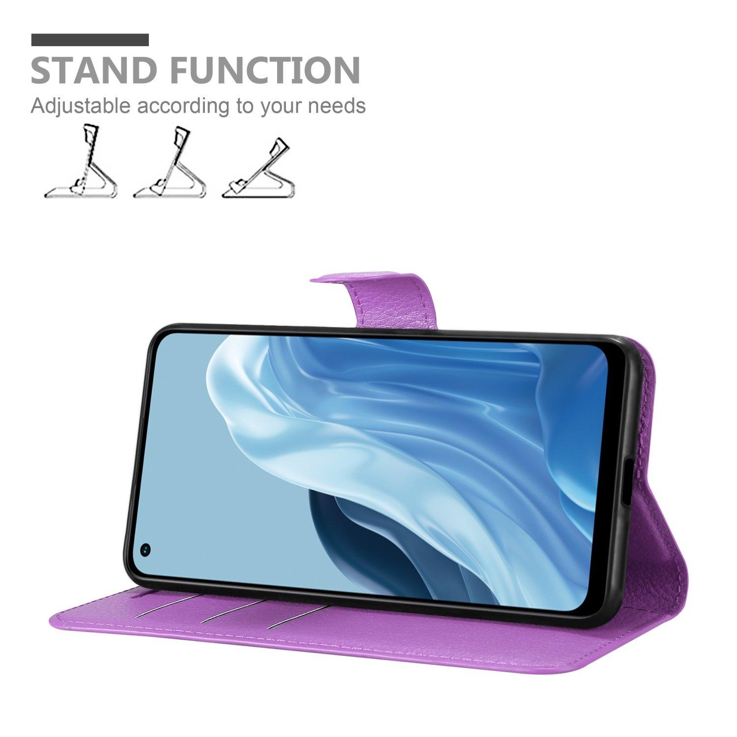 Cadorabo  Housse compatible avec Realme 7 5G - Coque de protection avec fermeture magnétique, fonction de support et compartiment pour carte 