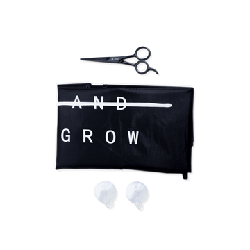 Barthaar Auffangtuch mit Bartschere