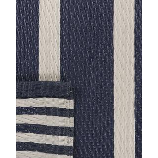 Beliani Tappeto per esterni en Polipropilene Moderno HALDIA  