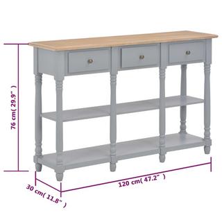 VidaXL Konsolentisch holz  