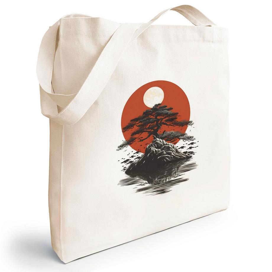 Only-bags.store Sac fourre-tout en coton imprimé  