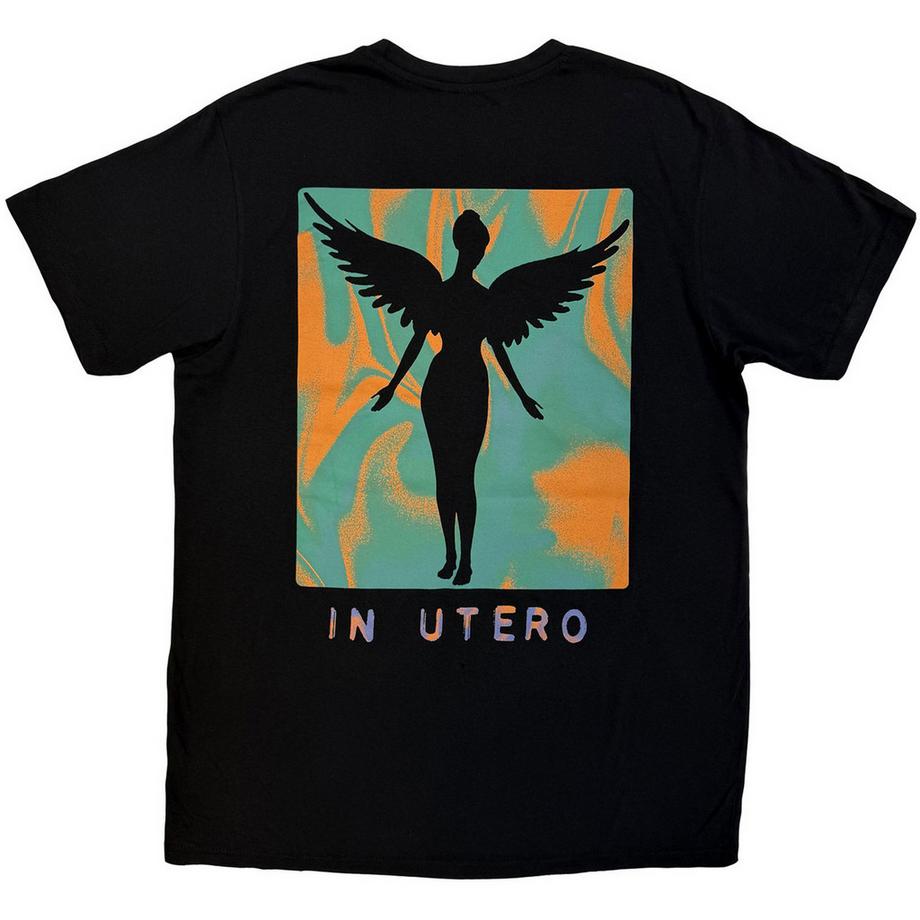 Nirvana  T-ShirtIn Utero Angel Swirl 