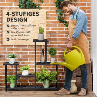 Outsunny support de fleurs  