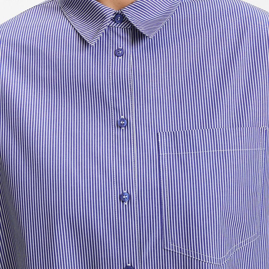 La Redoute Collections Robe-chemise rayée  