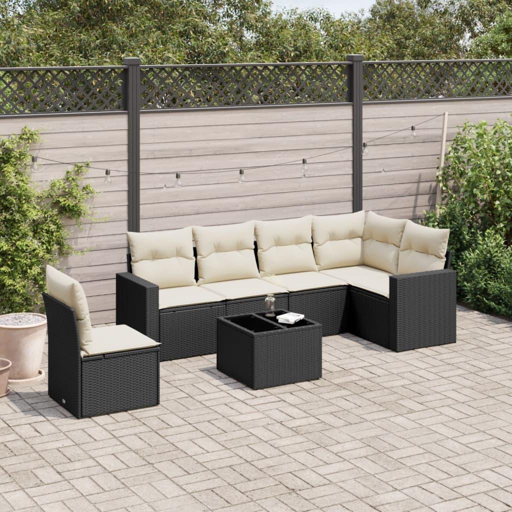 VidaXL Garten sofagarnitur poly-rattan  