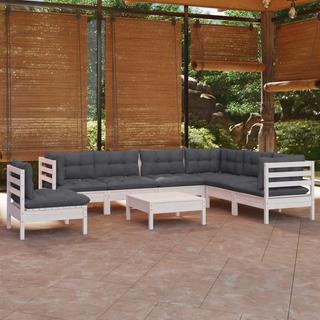 VidaXL Garten-lounge-set kiefernholz  