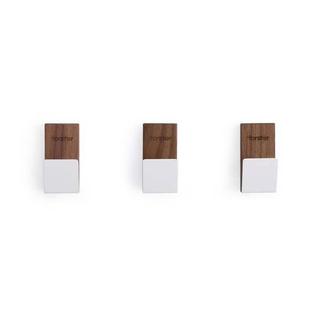 Forster Home Gancio magnetico rettangolare noce  