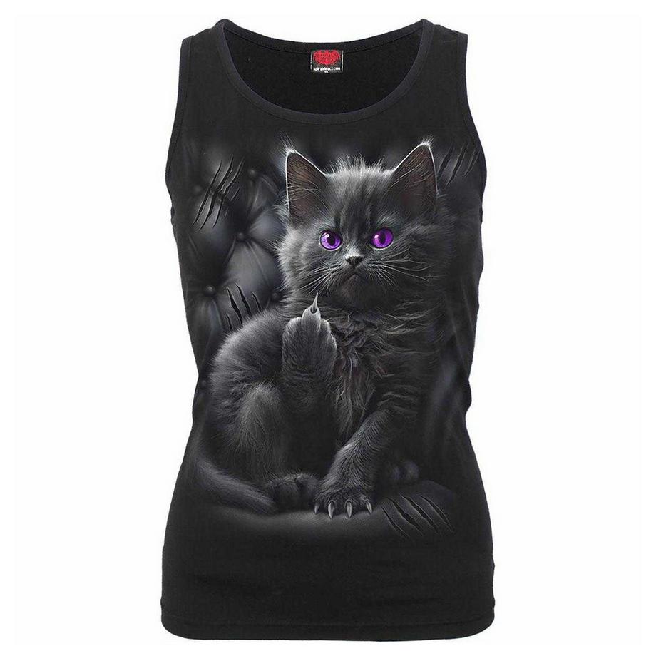 T-ShirtSans Manches Cattitude