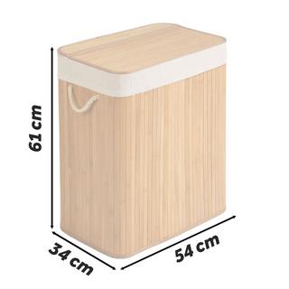 B2X Wäschekorb mit Deckel  